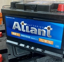 Аккумулятор ATLANT 62 А/ч