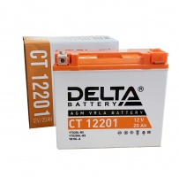 Мото аккумулятор 20 VRLA DELTA  CT-12201