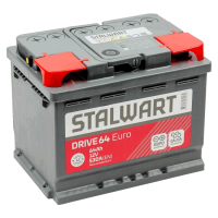 Аккумулятор  6СТ-64 STALWART Drive