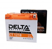 Мото аккумулятор 18 VRLA DELTA  CT-1218