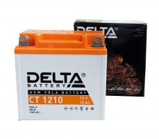Мото аккумулятор 10 VRLA DELTA  CT-1210